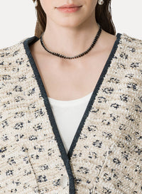 Short linen jacket - Dune