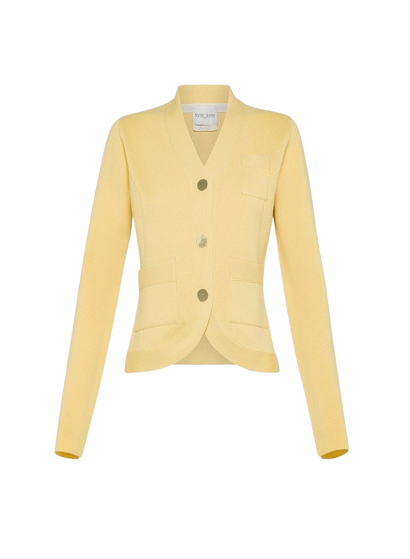 Veste coupe slim en laine - Ananas