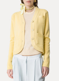 Veste coupe slim en laine - Ananas