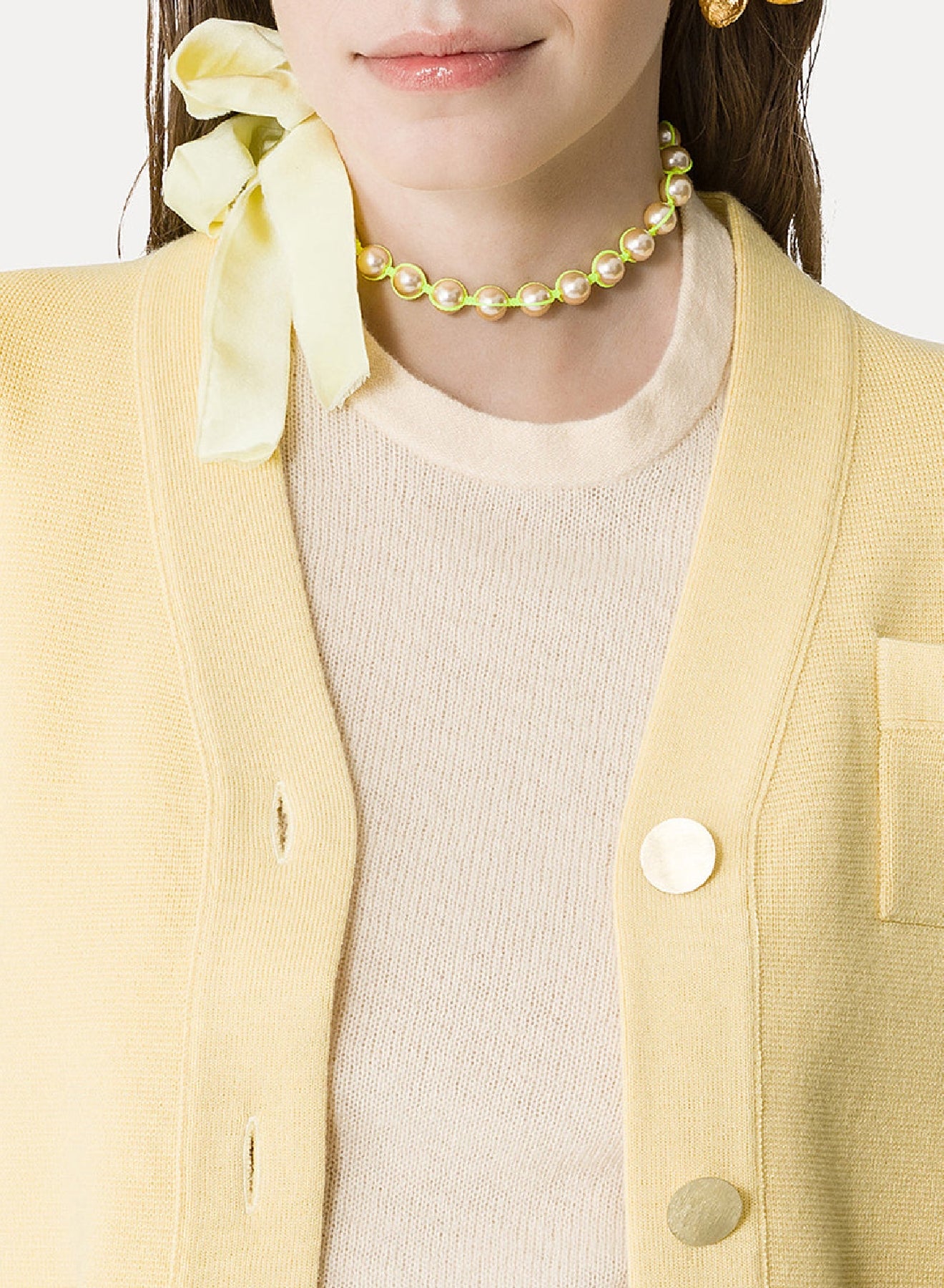 Veste coupe slim en laine - Ananas