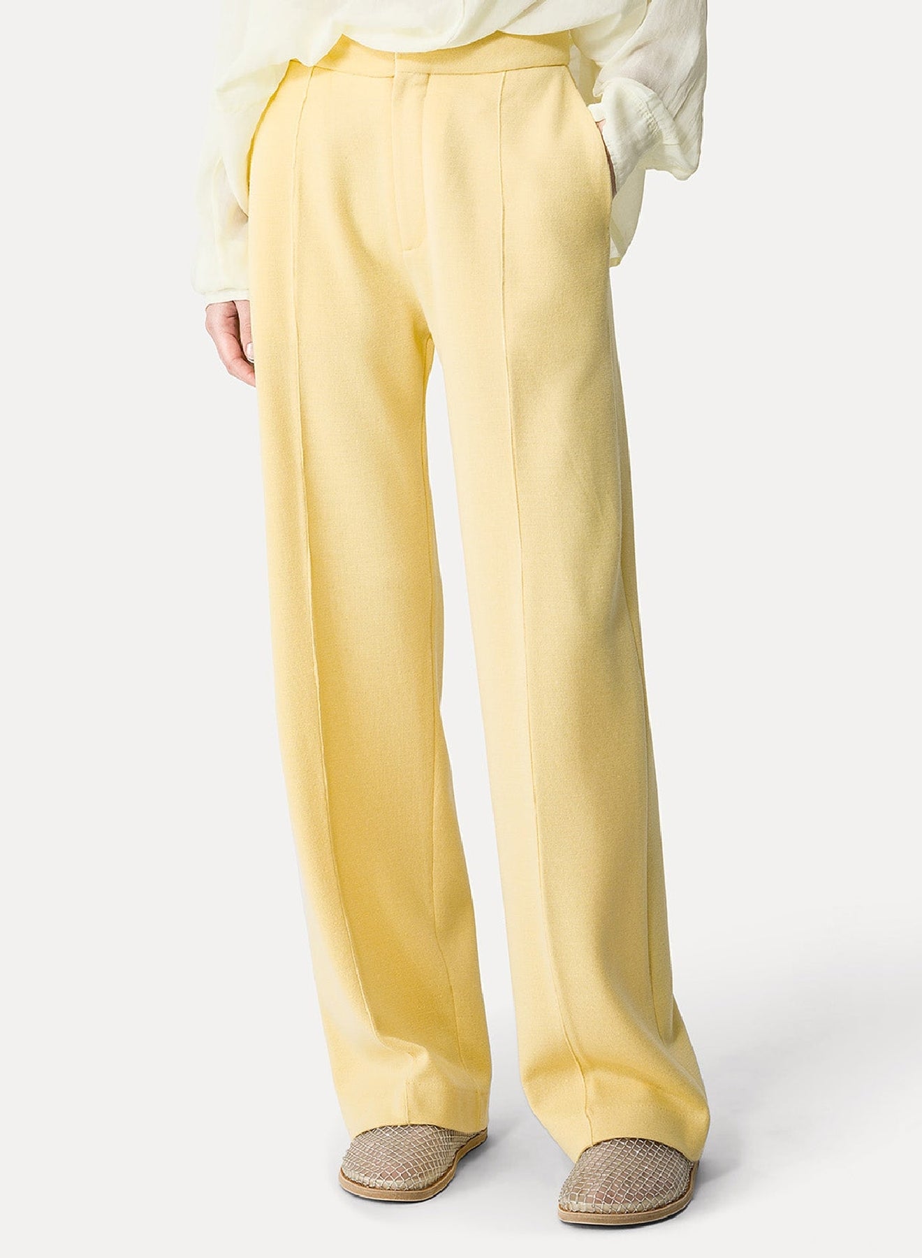 Sartorial wool trousers - Pineapple