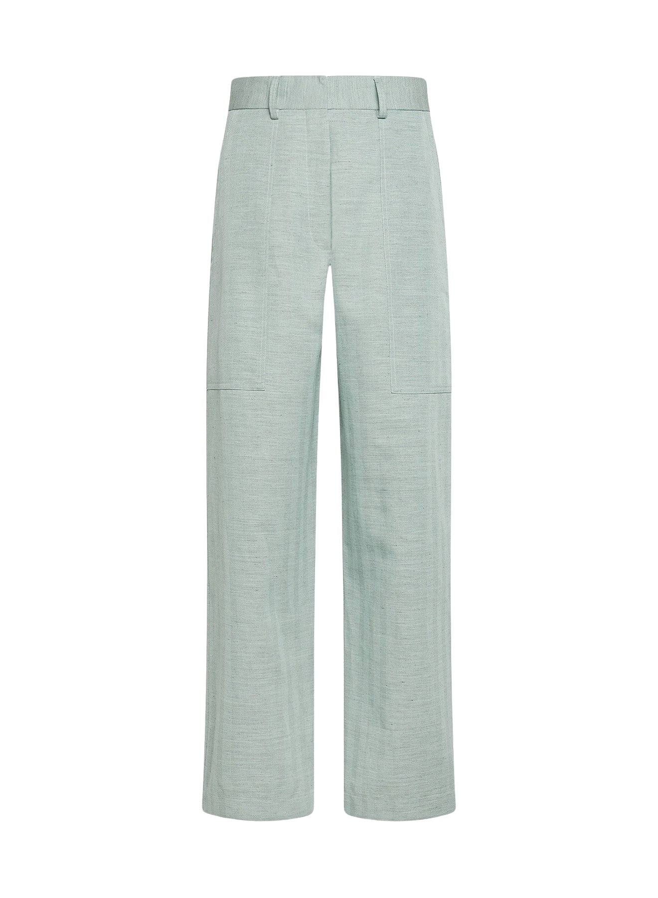 Pantalon cargo en lin mélangé - Breeze