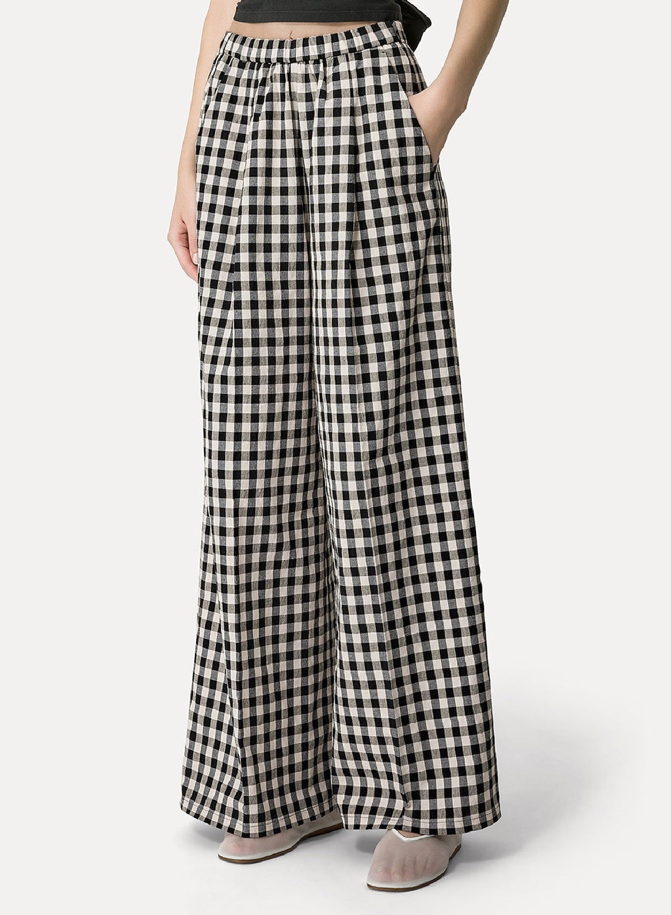 Pantalon palazzo - Abisso