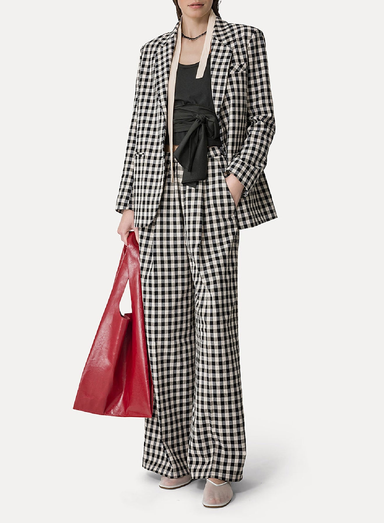 Pantalon palazzo - Abisso