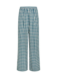 Pantalon palazzo - Peacock