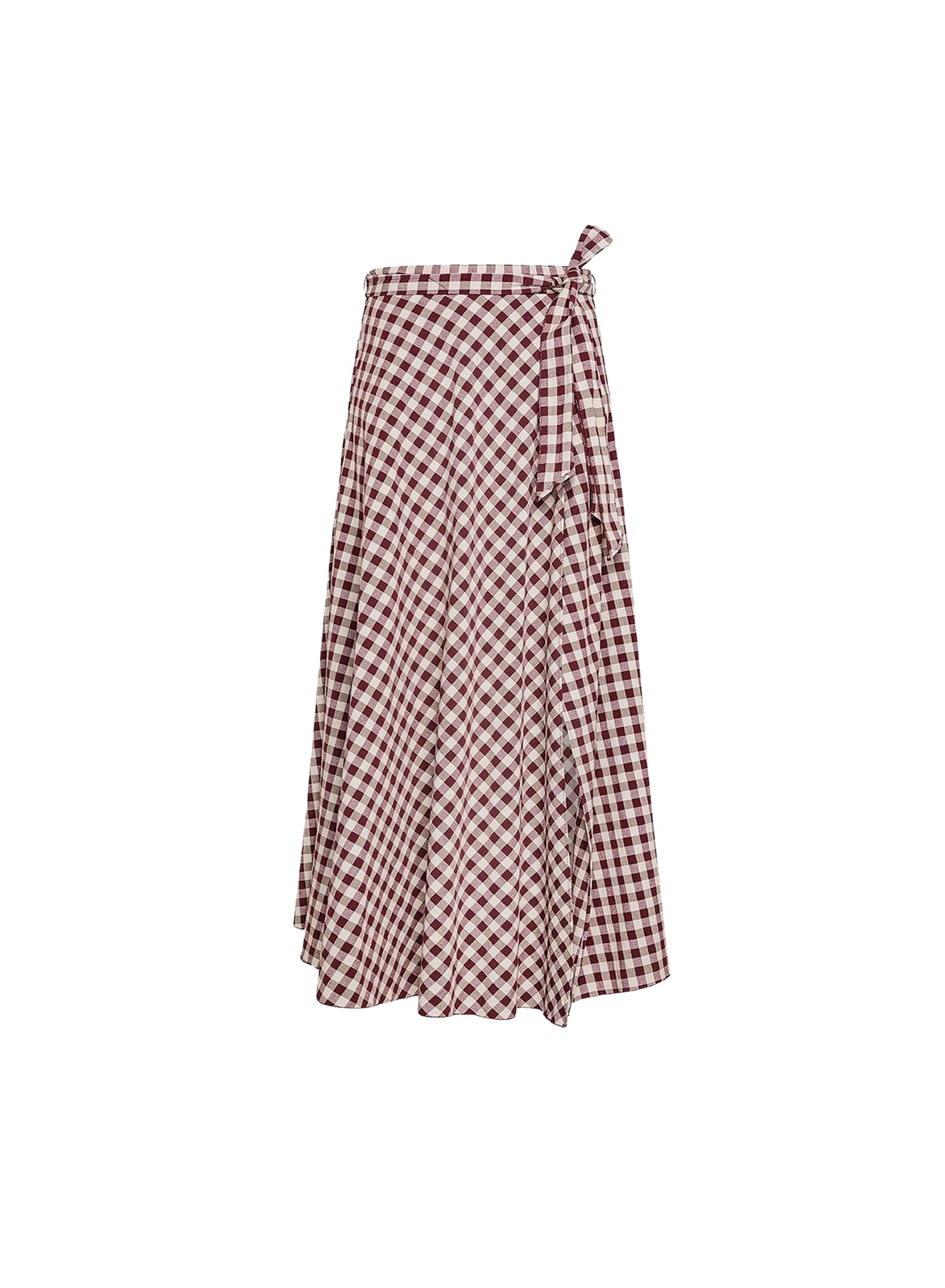 Long quad skirt - Ruby