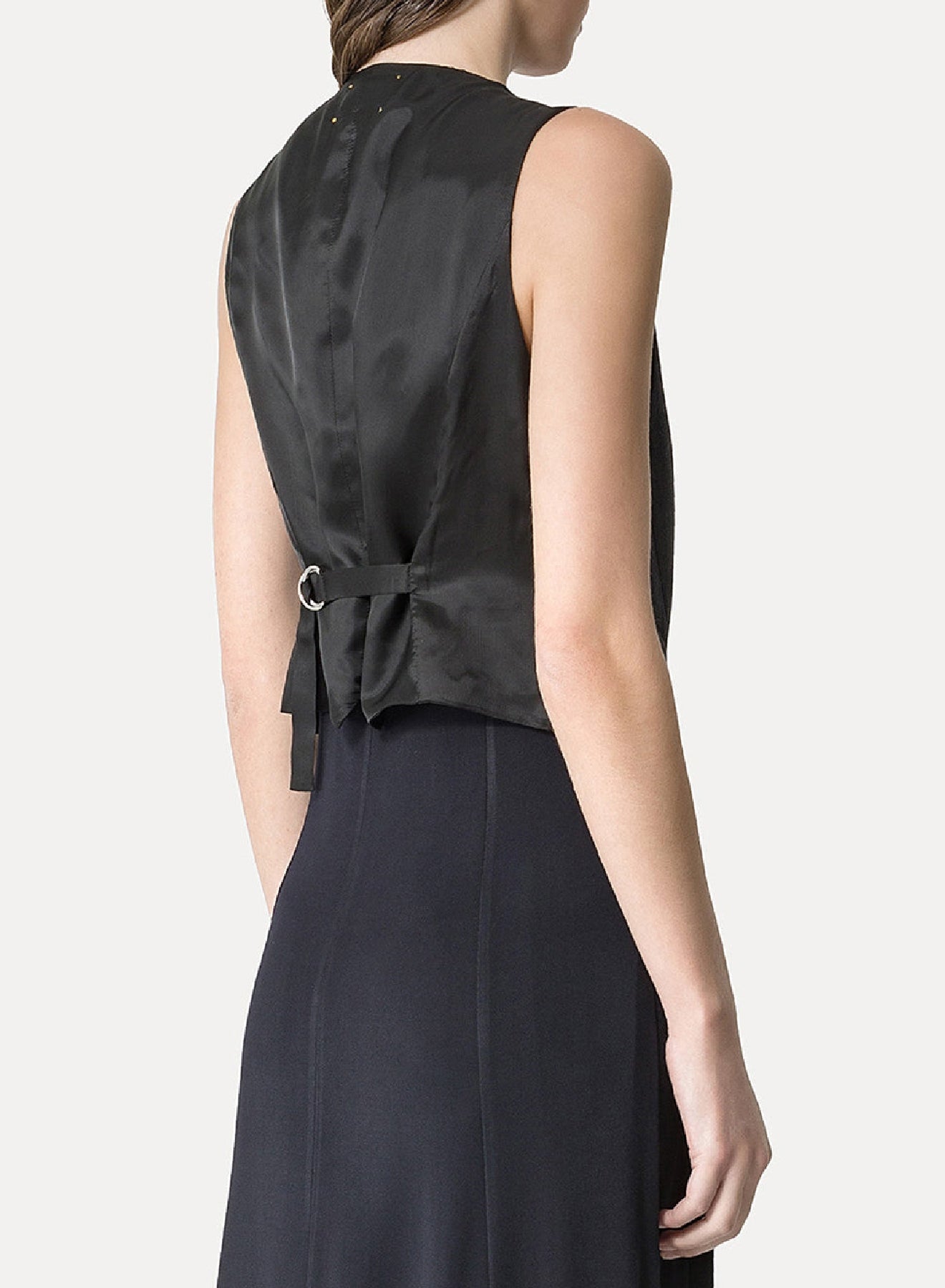 Suit-neck cardigan - Abisso