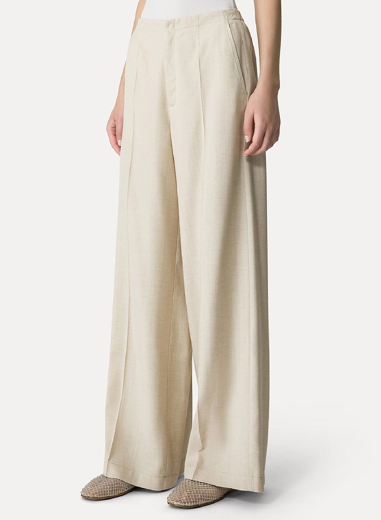 Pantalon sans pinces - Dune