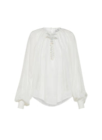 Bohemian shirt - Bianco