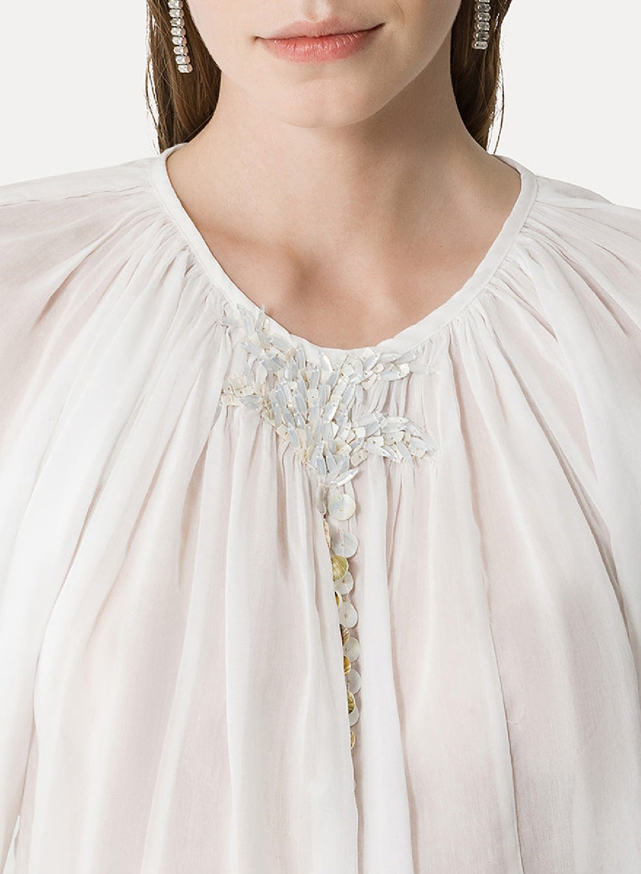 Bohemian shirt - Bianco