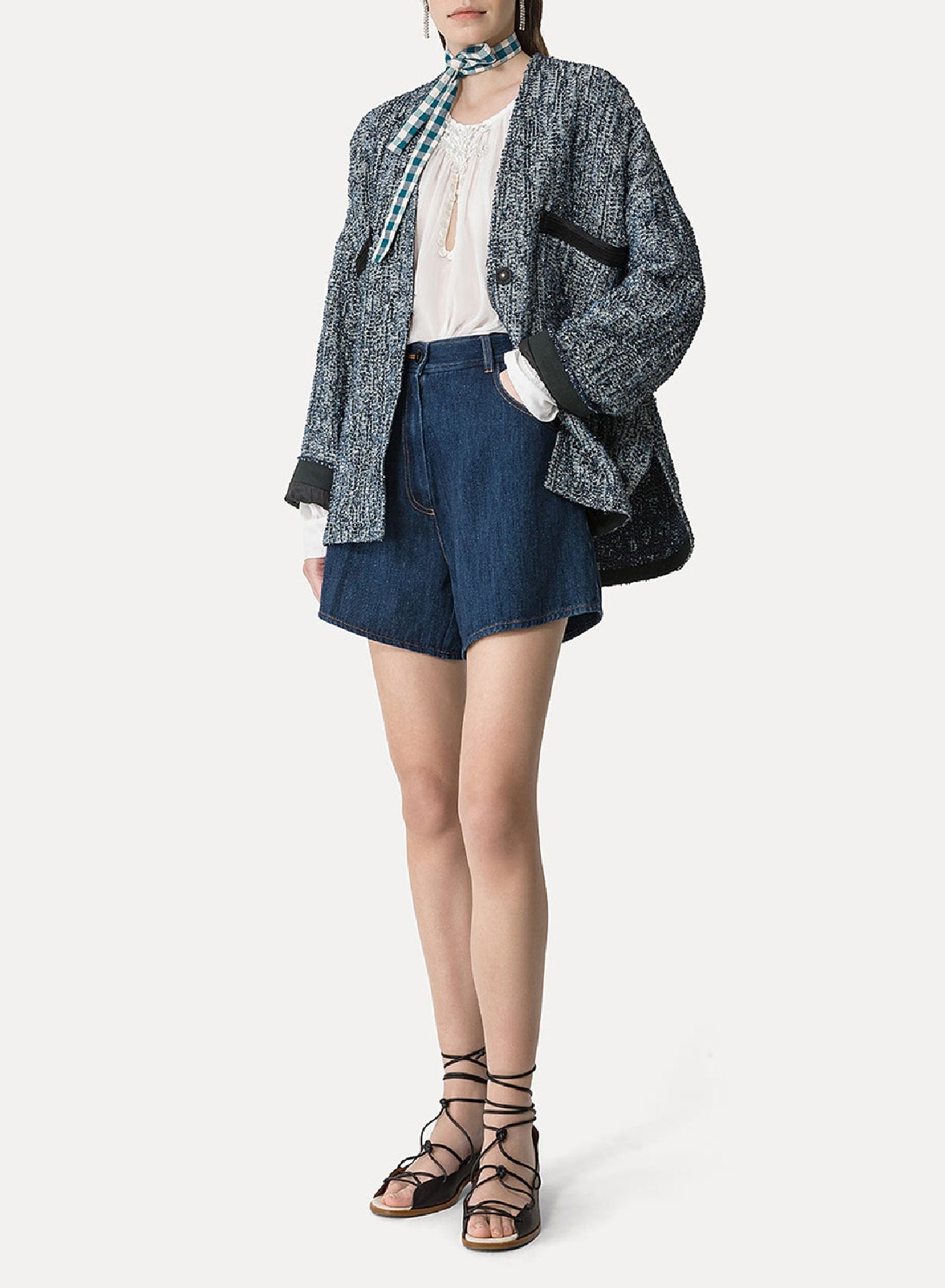 Bohemian shirt - Bianco