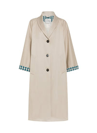 Coat with classic collar - Dune