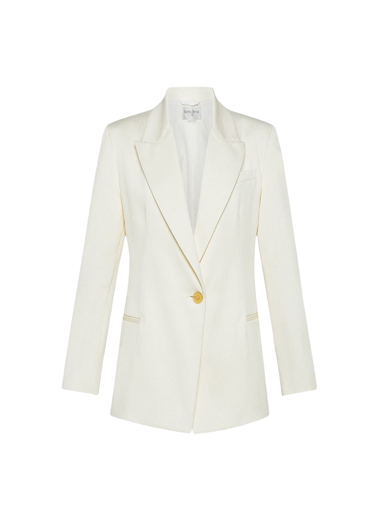 Veste à col tailleur - Ivory