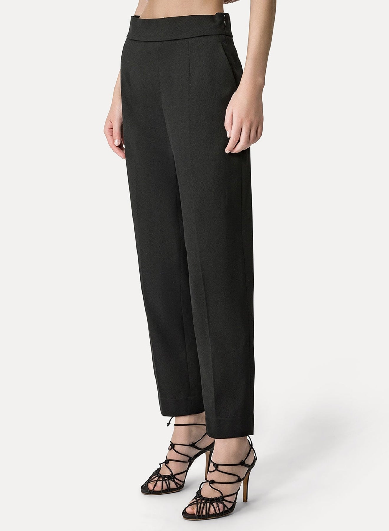 Tapered trousers - Nero
