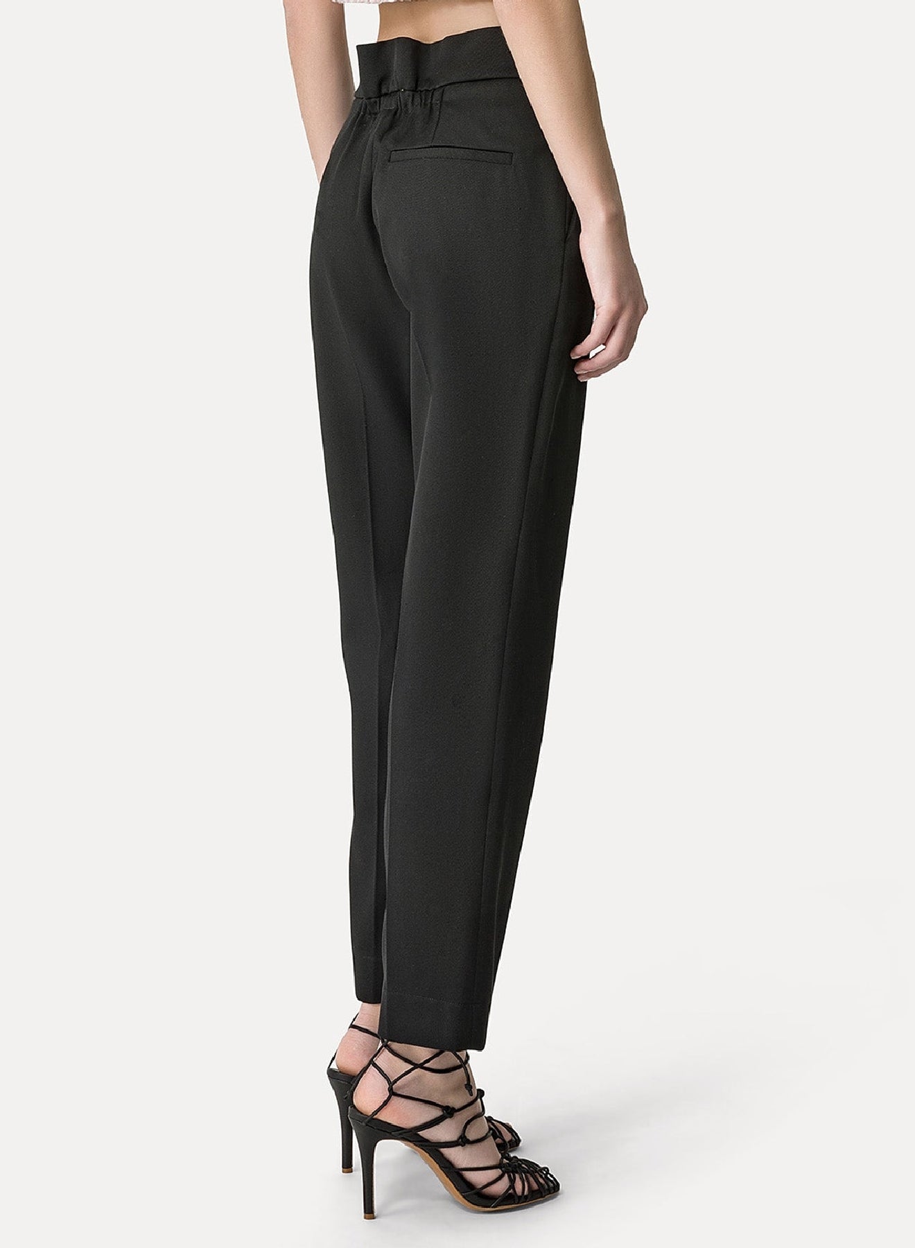Tapered trousers - Nero