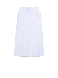Jupe midi Bastide - White