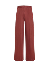 High-waisted trousers - Terre