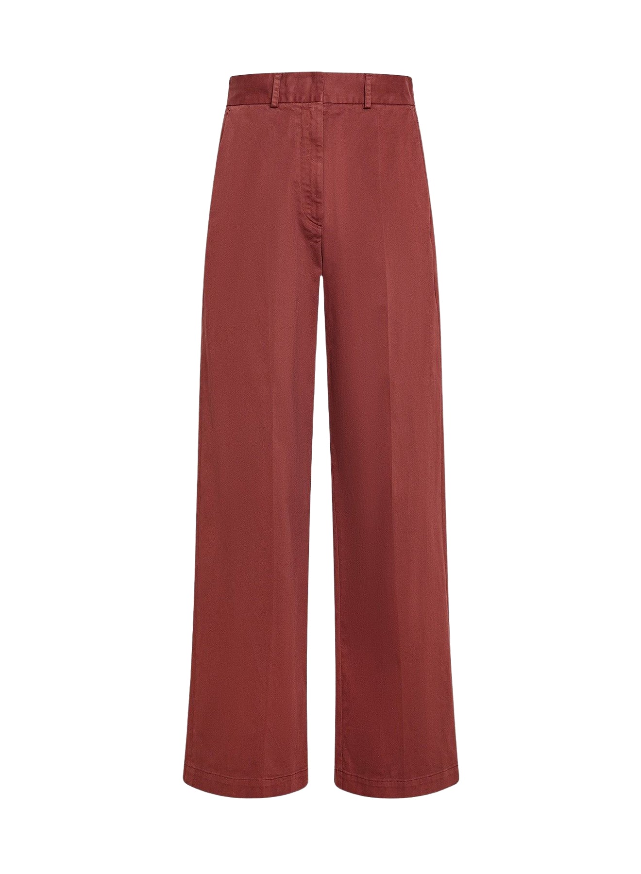 High-waisted trousers - Terre