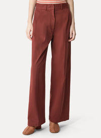 High-waisted trousers - Terre