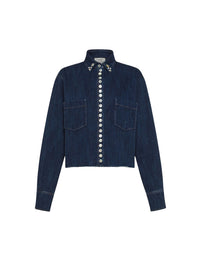 Chemise à col classique - Indigo