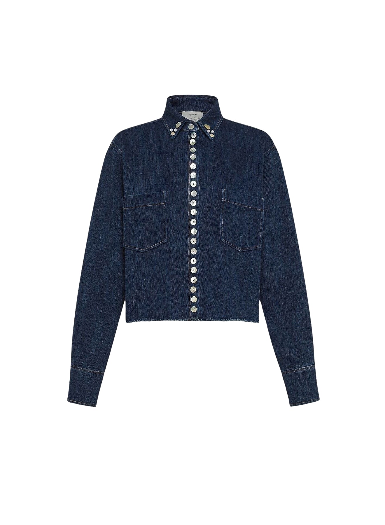 Chemise à col classique - Indigo