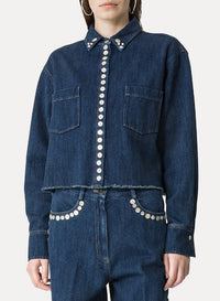 Chemise à col classique - Indigo