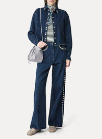 Chemise à col classique - Indigo