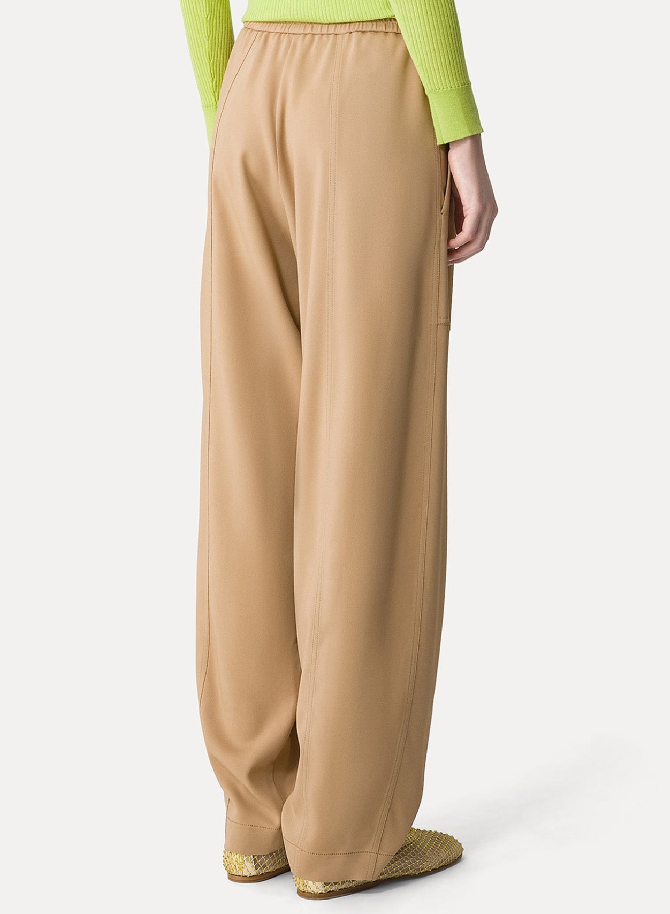 Pantalon cargo élastique - Oyster