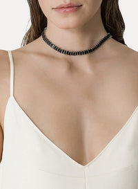 Low-cut dress - Rice