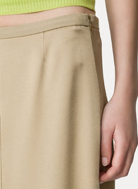 Classic long skirt - Cream