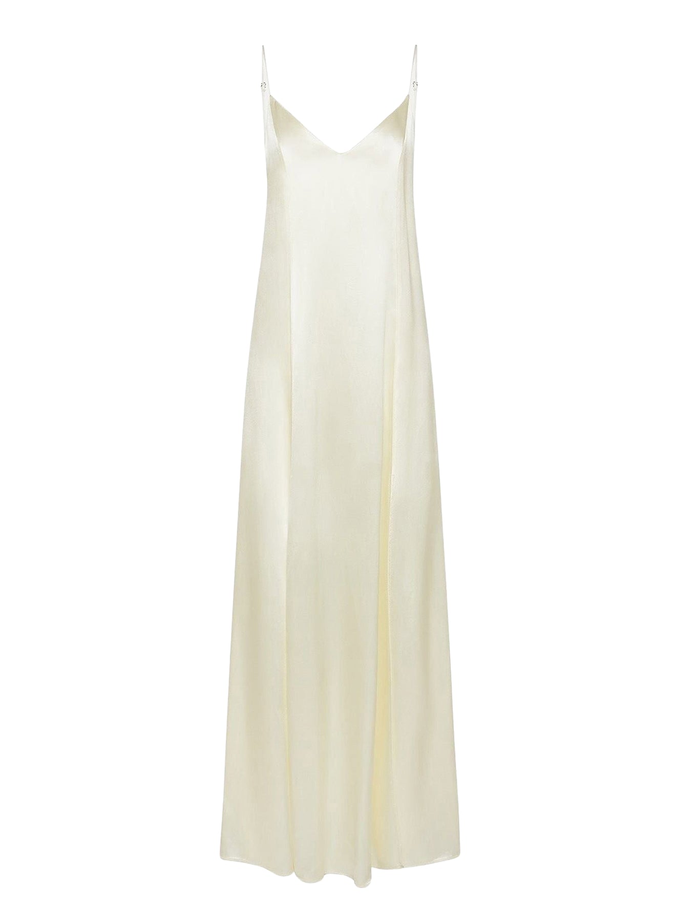 Satin babydoll dress - Cream