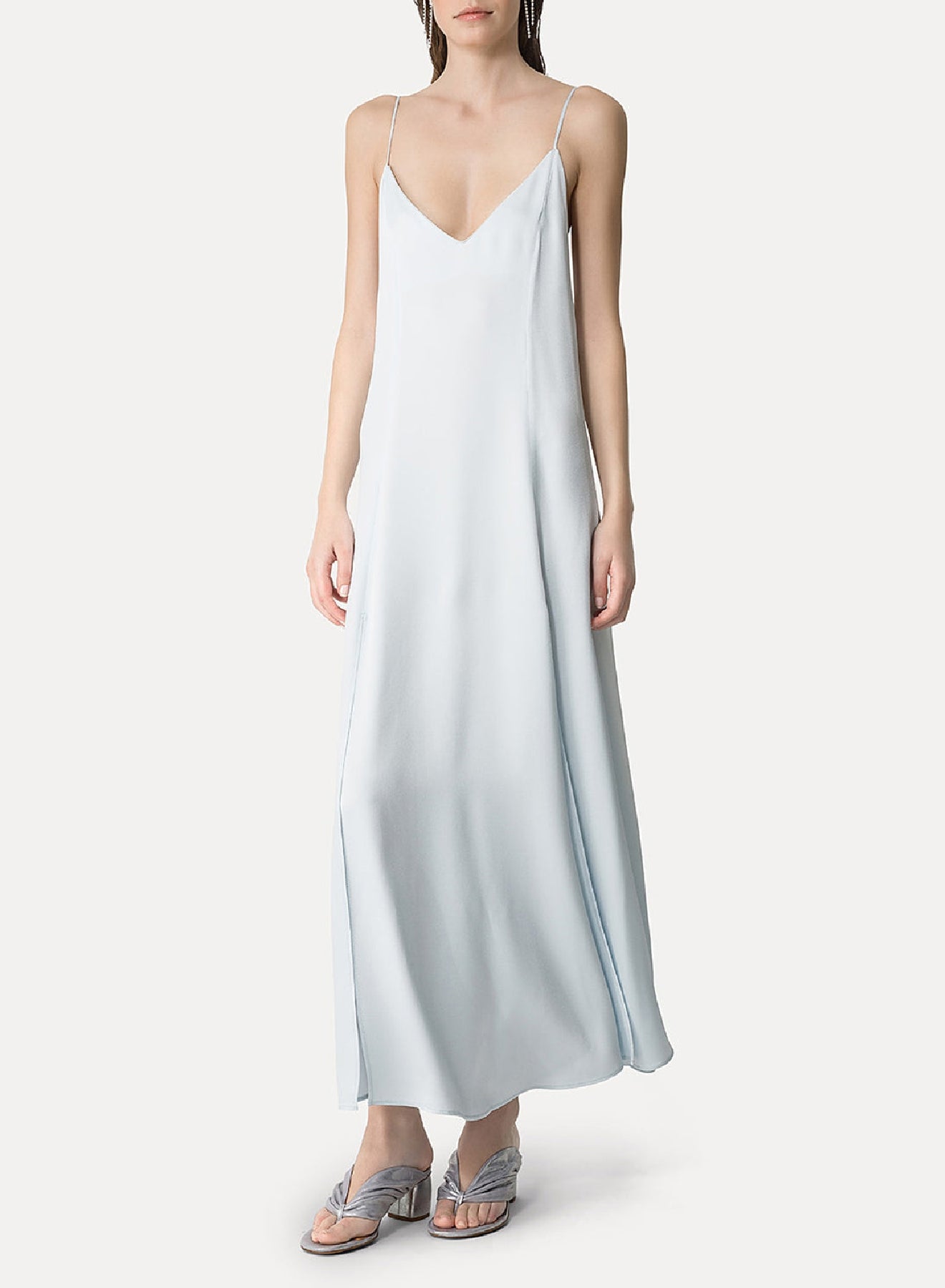 Satin babydoll dress - Cream