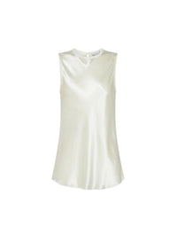 Satin top - Cream