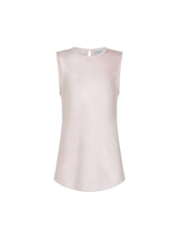 Top en satin - Oyster