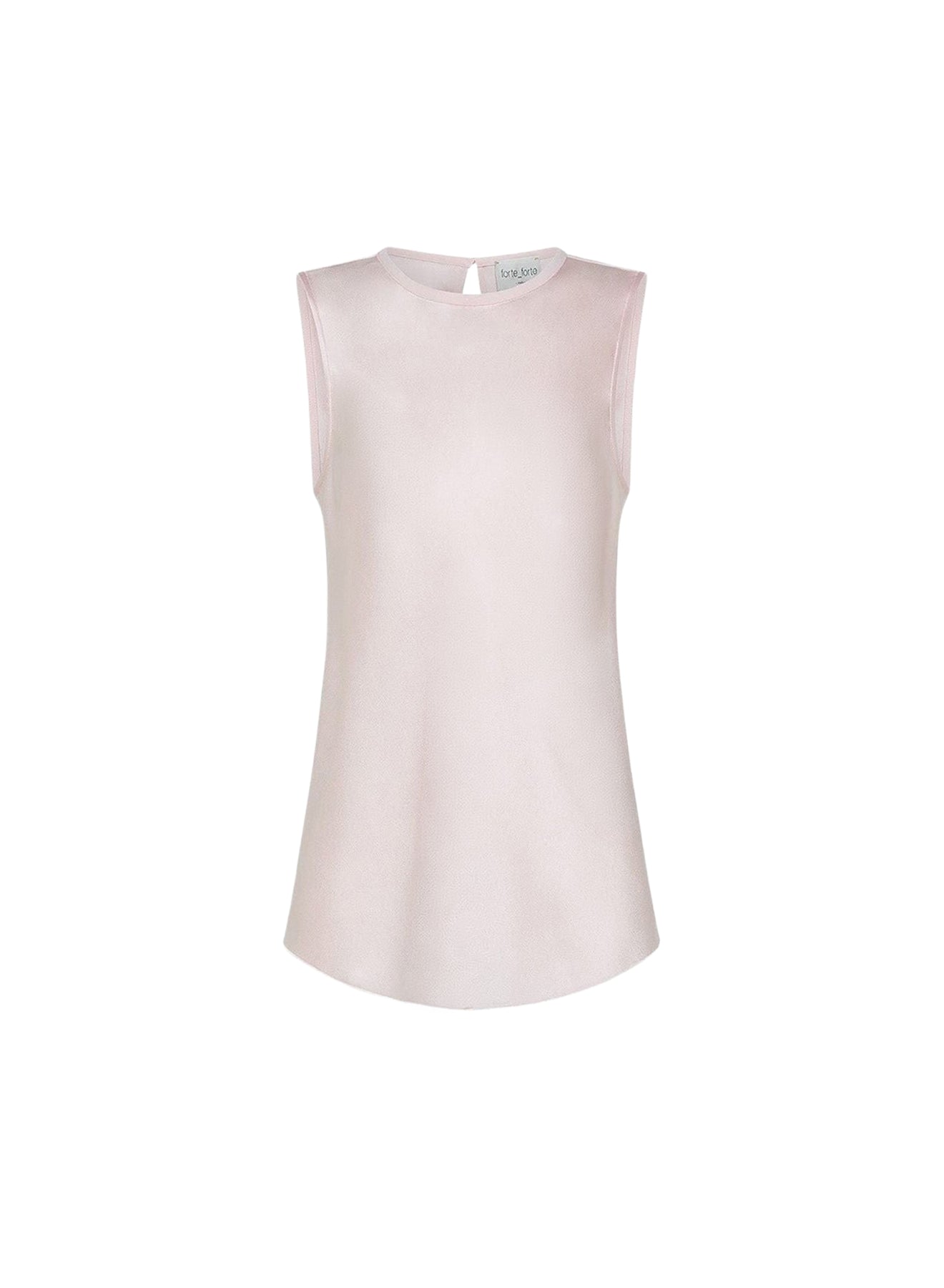 Top en satin - Oyster
