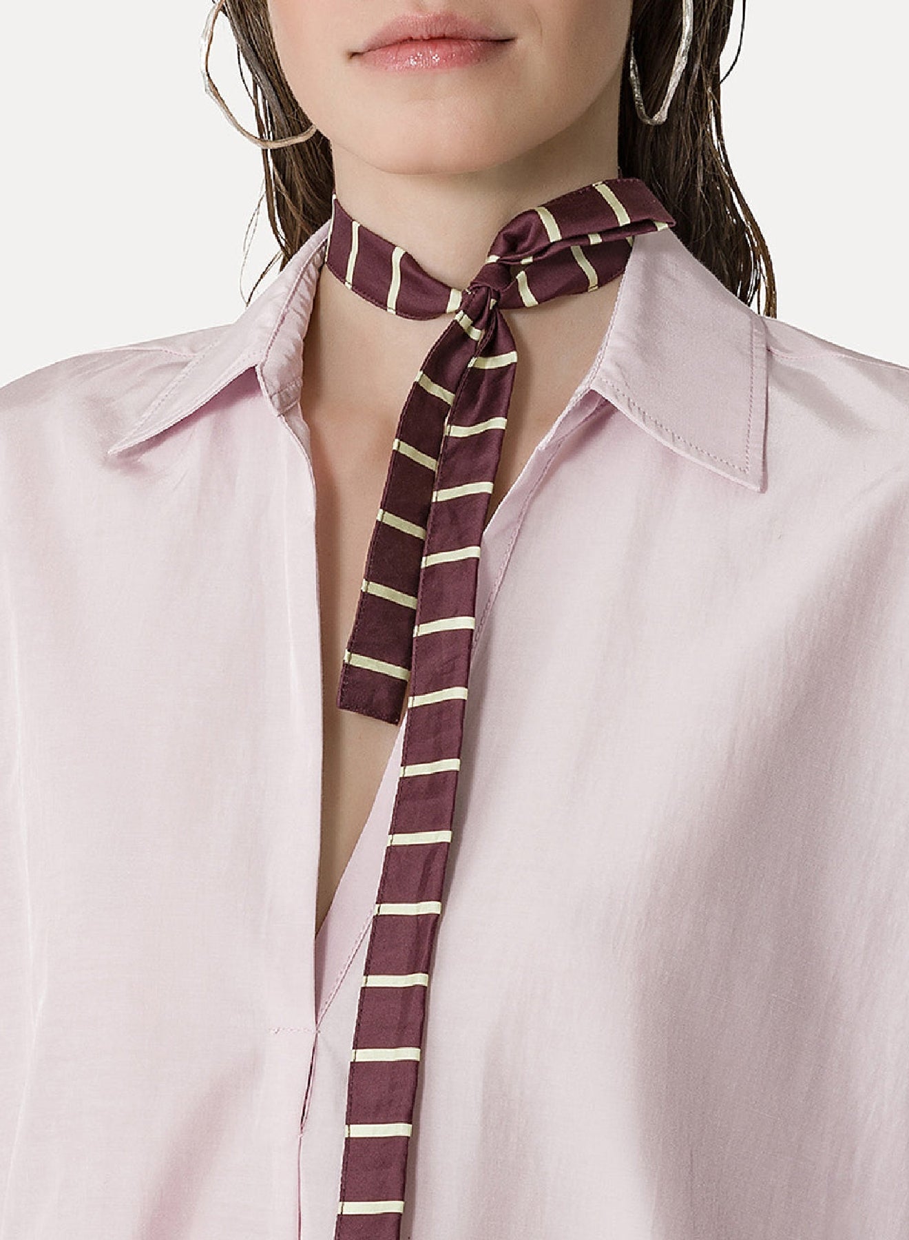 Chemise à col classique - Oyster