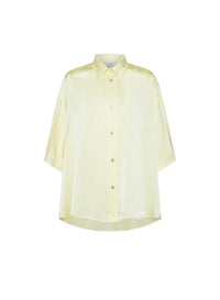 Chemise à manches courtes en soie - Daffodil