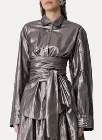 Chemise avec nœud - Ombra