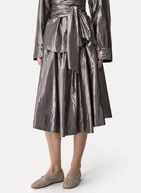 High-waisted skirt - Ombra