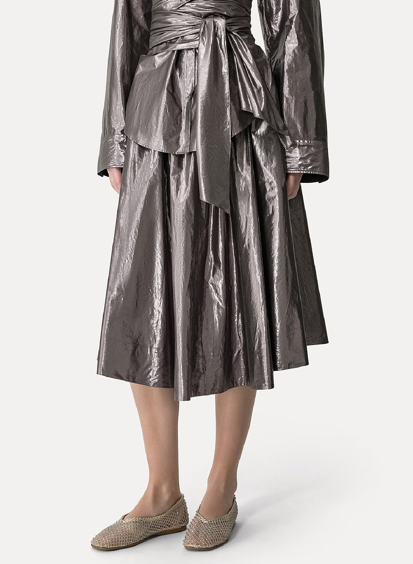 High-waisted skirt - Ombra