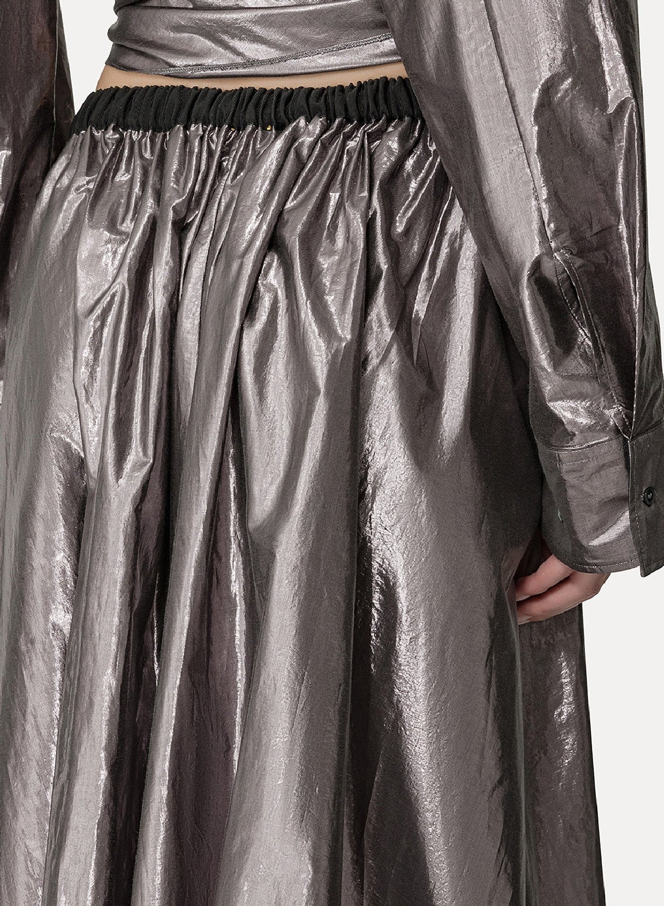 High-waisted skirt - Ombra