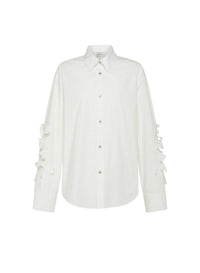Chemise brodée - Bianco