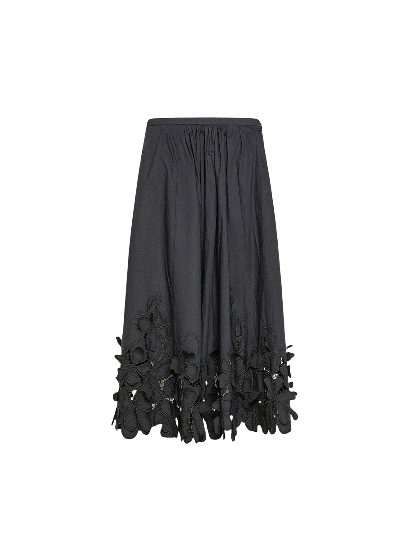 High-waisted skirt - Black