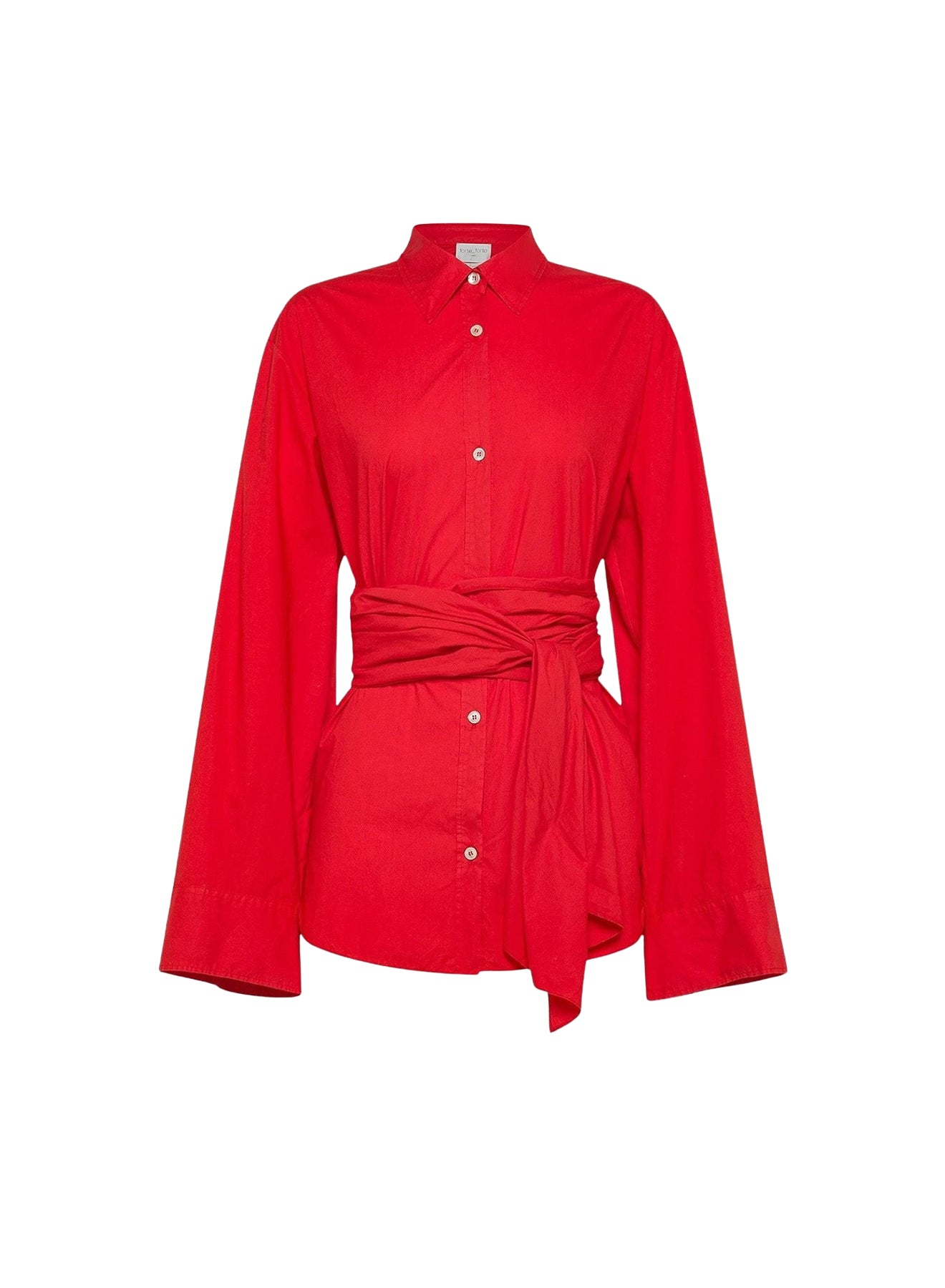 Shirt with belt at waist - Lacca