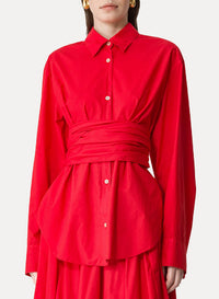Shirt with belt at waist - Lacca