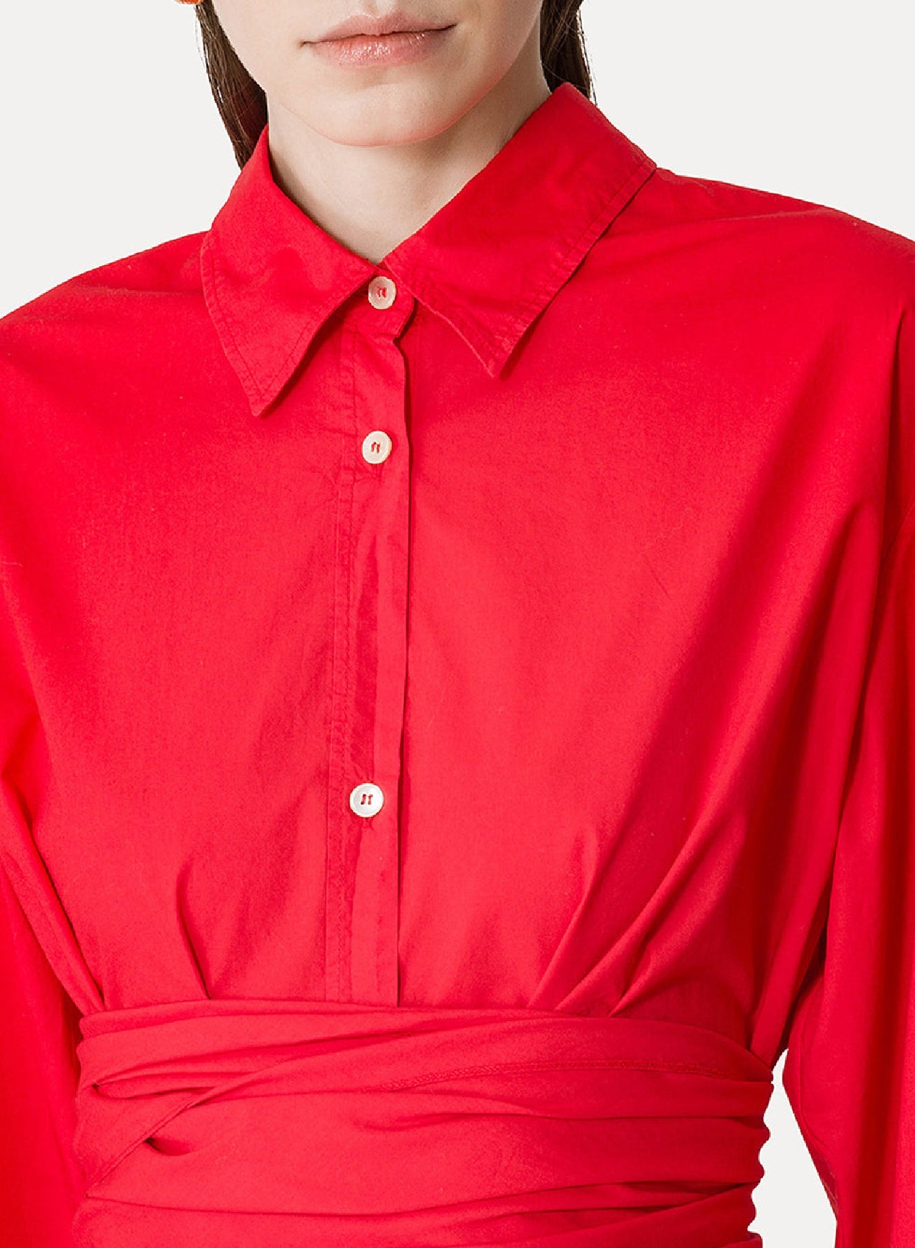 Shirt with belt at waist - Lacca