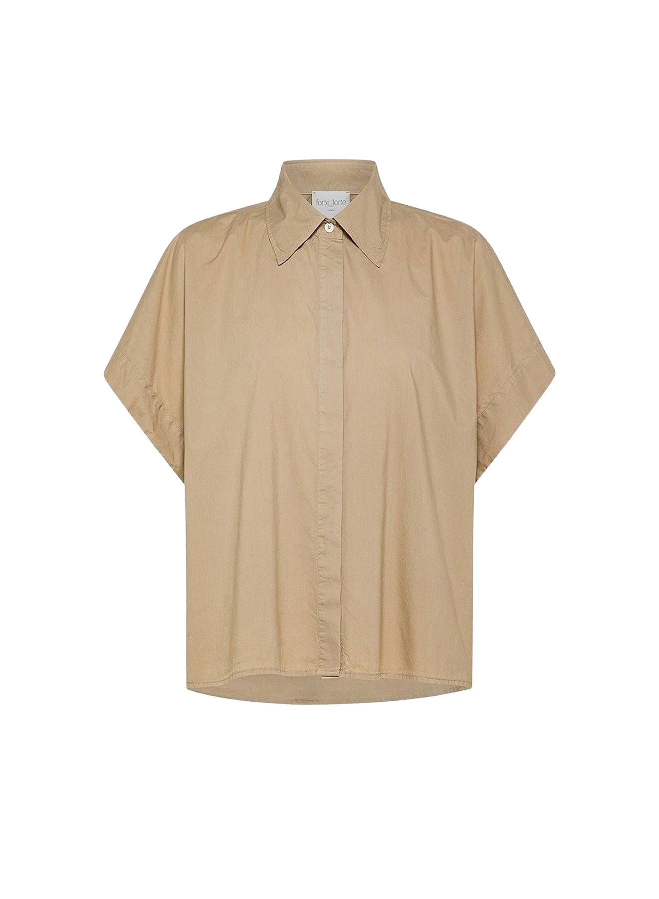 Chemise à coupe boxy - Dune