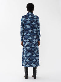 BASEPLUS_Denim Blue SKIRT - Denim Blue
