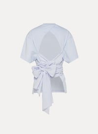 T-shirt avec nœud - Nuage