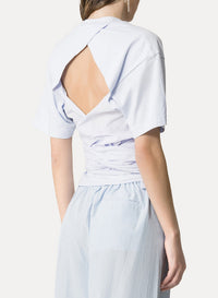 T-shirt avec nœud - Nuage